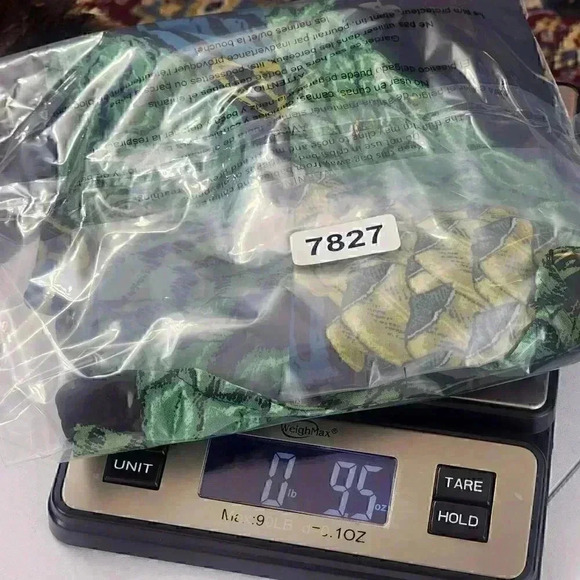 Gypsy Mara Hoffman Short Sleeve Printed Ruched Tied Front/ Back Blouse M - Picture 9 of 9